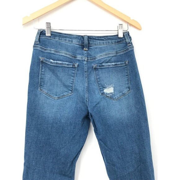 Flying‎ Monkey Women’s Jeans Size 25 | Distressed Ripped Skinny Denim Light Wash - Picture 9 of 10